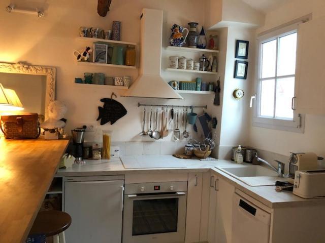 La Maison Bleue, Authentique Et Charmante Maison De Pecheur トルヴィル＝シュル＝メール エクステリア 写真